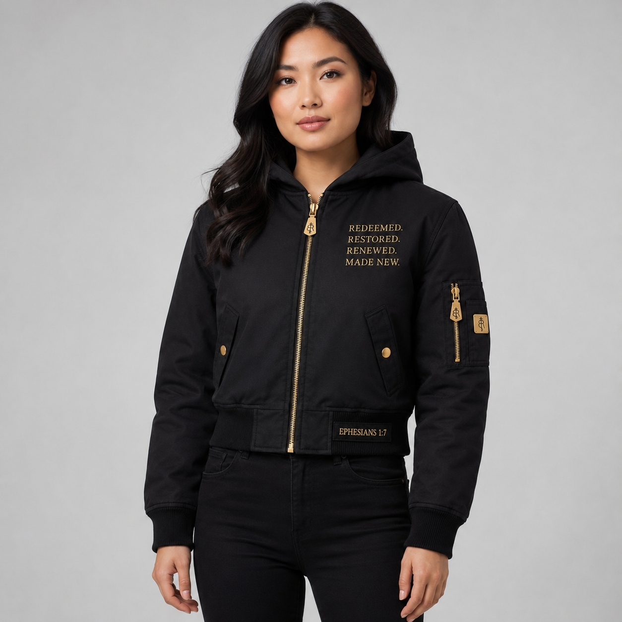 The Redeemed By Grace Bomber